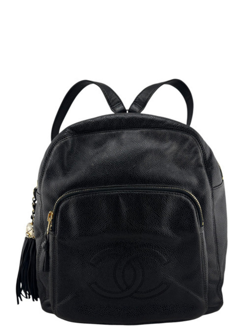 Chanel Vintage Caviar Leather Backpack